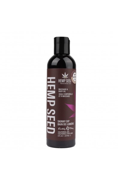 Hemp Seed Massage and Body Oil - Skinny Dip - 8 Fl. Oz./ 237ml