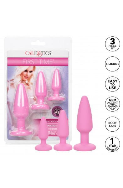 First Time Crystal Booty Kit - Pink