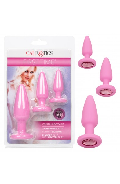 First Time Crystal Booty Kit - Pink