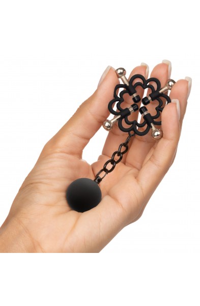 Nipple Grips Power Grip 4-Point Weighted Nipple  Press