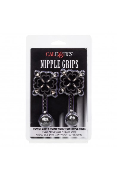 Nipple Grips Power Grip 4-Point Weighted Nipple  Press