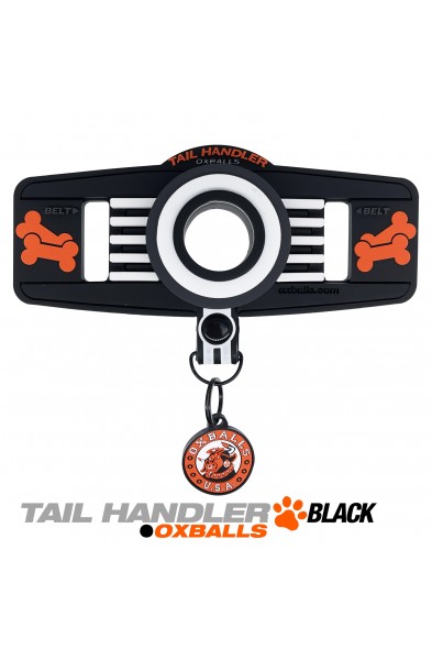 Tail Handler - Belt Strap Show Tail -  Black