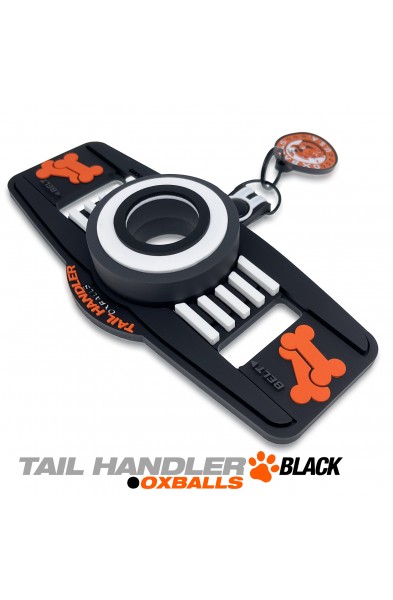 Tail Handler - Belt Strap Show Tail -  Black