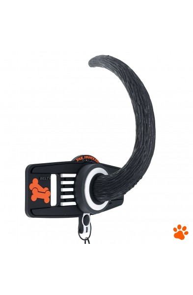 Tail Handler - Belt Strap Show Tail -  Black