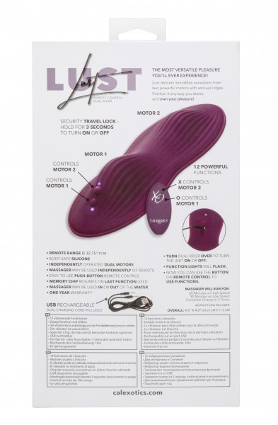 Lust Remote Control Dual Rider