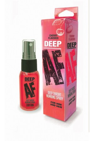 Deep Af Deep Throat Numbing Spray -  Cherry - 1 Fl. Oz.