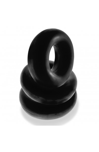Fat Willy 3-Pack Jumbo C-Rings - Black
