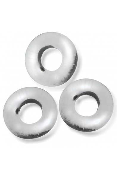 Fat Willy 3-Pack Jumbo C-Rings - Clear