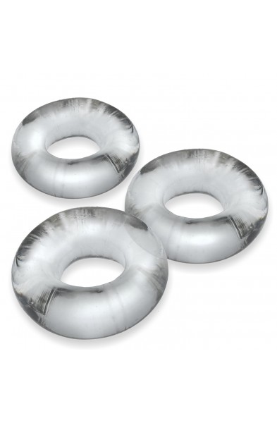 Fat Willy 3-Pack Jumbo C-Rings - Clear