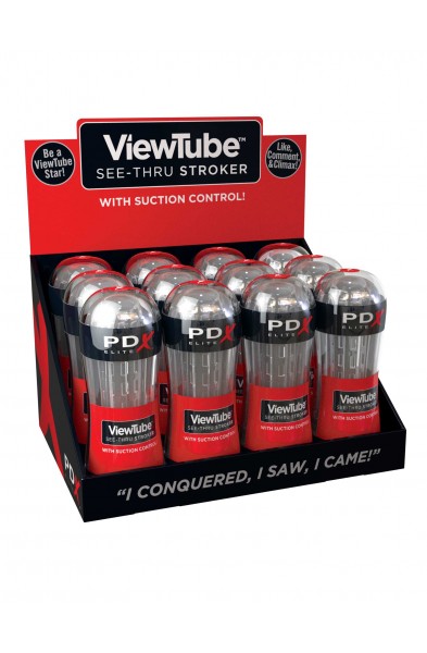 Viewtube Stroker Display - 12 Count