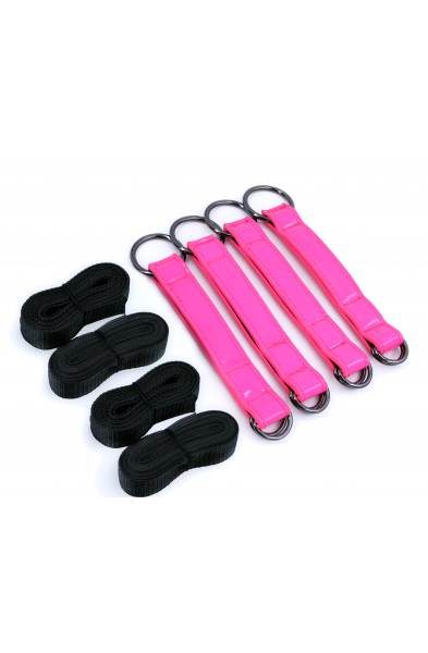 Electra Play Things - Tie Down Straps - Pink