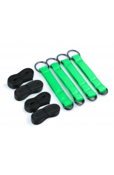 Electra Play Things - Tie Down Straps - Green