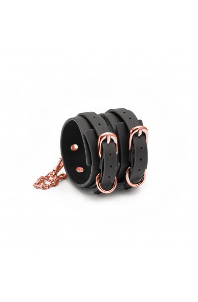 Bondage Couture - Ankle Cuffs - Black