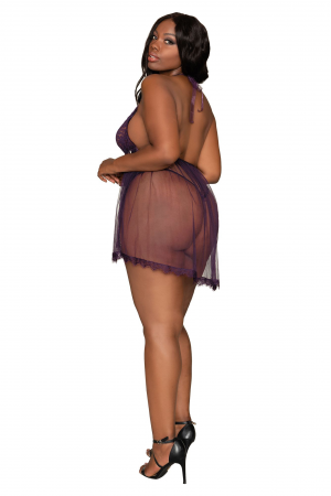 Teddy - Queen Size - Eggplant