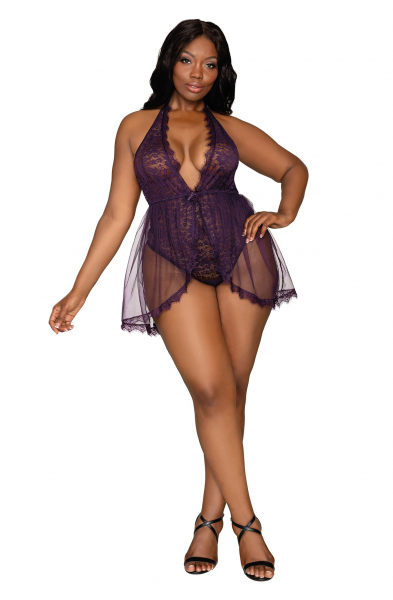 Teddy - Queen Size - Eggplant