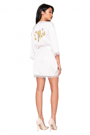 Bride Robe - Medium - White