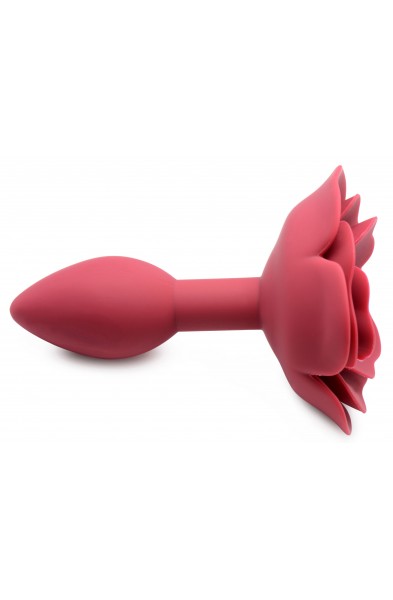 Booty Bloom Silicone Rose Anal Plug - Small