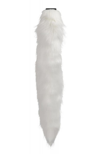 Interchangeable White Fox Tail
