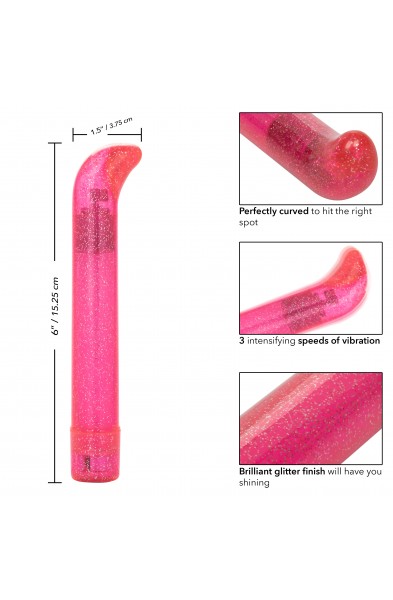 Sparkle Slim G-Vibe - Pink