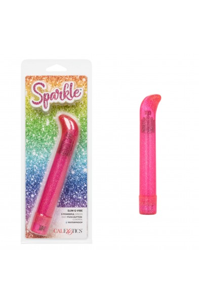Sparkle Slim G-Vibe - Pink
