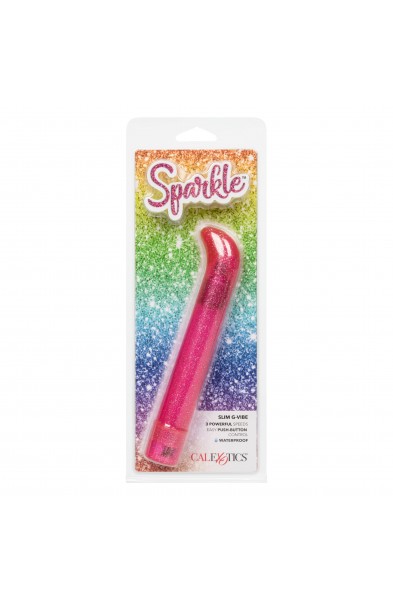 Sparkle Slim G-Vibe - Pink