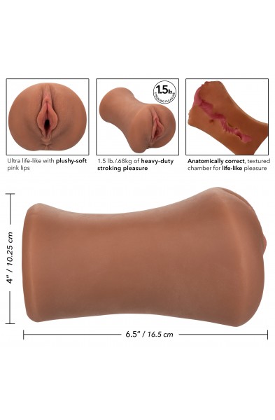 Stroke It Juicy Pussy - Brown