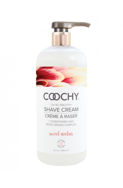 Coochy Oh So Smooth Shave Cream - Sweet Nectar - 32 Fl. Oz.