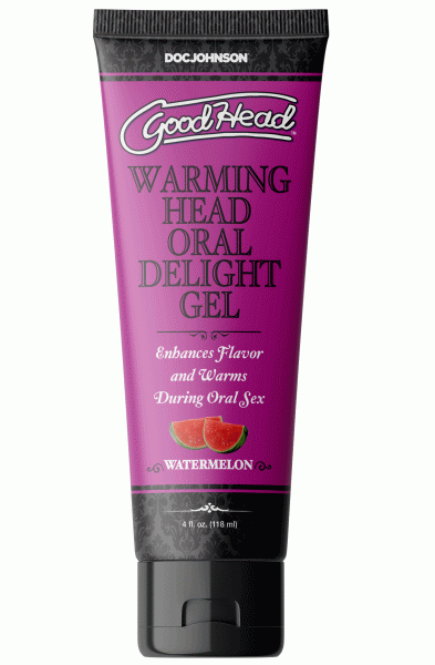 Goodhead - Warming Head Oral Delight Gel -  Watermelon - 4 Fl. Oz.