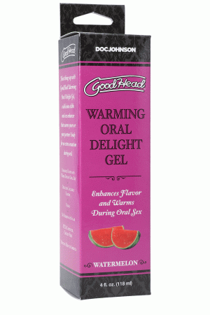 Goodhead - Warming Oral Delight Gel -  Watermelon - 4 Fl. Oz.