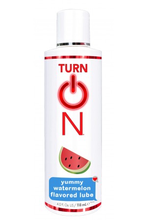 Turn on Yummy Watermelon Flavored Lube - 4 Fl. Oz
