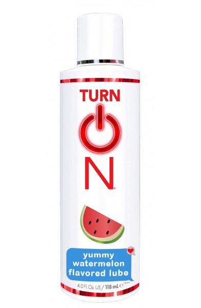 Turn on Yummy Watermelon Flavored Lube - 4 Fl. Oz