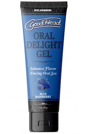 Goodhead - Oral Delight Gel - Blue Raspberry - 4  Oz.