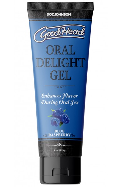 Goodhead - Oral Delight Gel - Blue Raspberry - 4  Oz.
