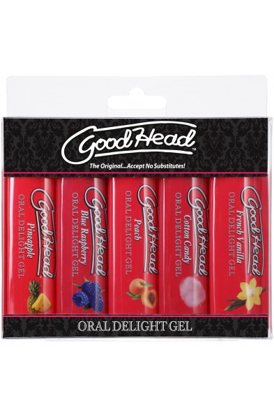 Goodhead - Oral Delight Gel - 5 Pack - 1 Oz.