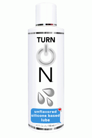 Turn on Unflavored Silicone Lube - 4 Fl. Oz