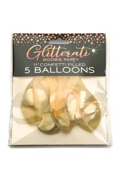 Glitterati Boobie Confetti Balloons