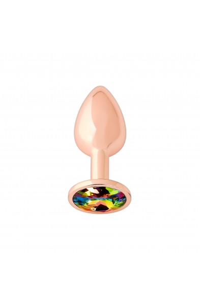 Cloud 9 Novelties Gems Rosy Gold Anal Plug - Small