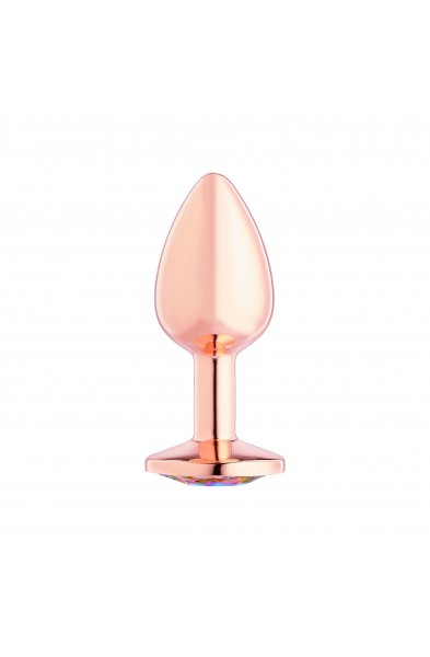 Cloud 9 Novelties Gems Rosy Gold Anal Plug - Small
