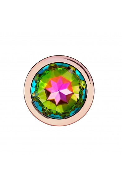 Cloud 9 Novelties Gems Rosy Gold Anal Plug -  Medium