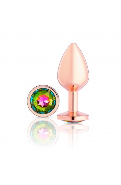 Cloud 9 Novelties Gems Rosy Gold Anal Plug -  Medium