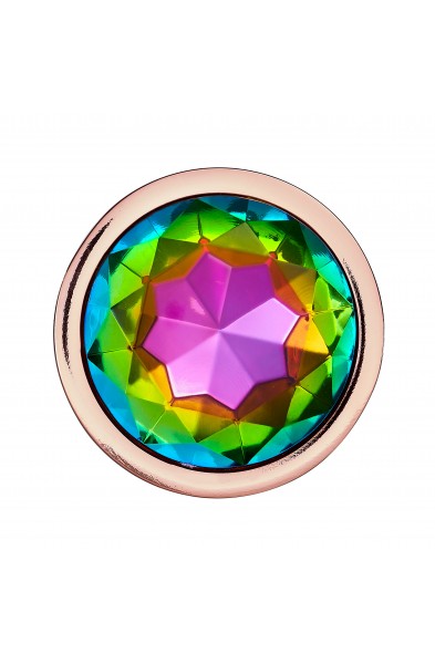 Cloud 9 Novelties Gems Rosy Gold Anal Plug - Large