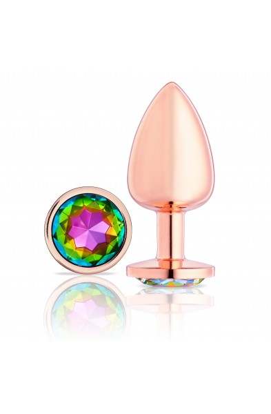 Cloud 9 Novelties Gems Rosy Gold Anal Plug - Large
