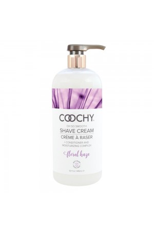 Coochy Shave Cream - Floral Haze - 32 Oz