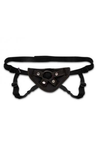 Neoprene Strap-on Harness - Black