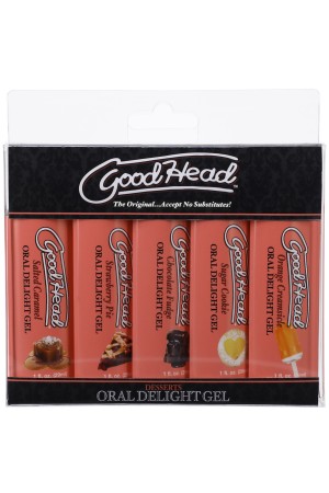 Goodhead - Oral Delight Gel - Dessert - 5 Pack - 1 Fl. Oz.