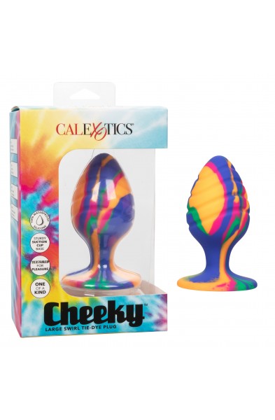 Cheeky Large Swirl Tie-Dye Plug