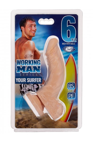 Cloud 9 Working Man 6.5 Inch With Balls - Your   Surfer - Light