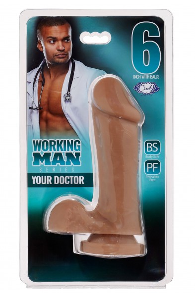 Cloud 9 Working Man 6 Inch With Balls - Your  Doctor - Tan