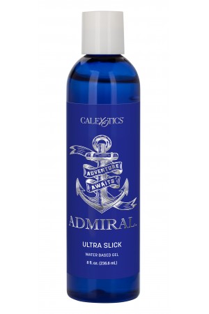 Admiral Ultra Slick Water Based Gel - 8 Fl. Oz.