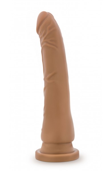 Dr. Skin Silicone - Dr. Noah - 8 Inch Dong With  Suction Cup - Mocha